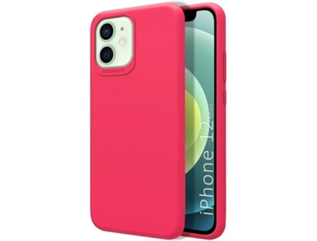 Carcasa iPhone 12 Mini (5.4) TUMUNDOSMARTPHONE Silicona Líquida Rosa