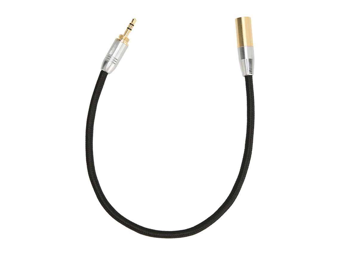 Cable Profesional Chapado En Oro De 3,5 Mm Macho A Mini Xlr De 3 Pines Para Adaptador De Mezclador De Micrófono/cámara