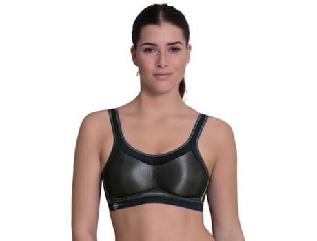 Sujetador Deportivo para Mujer ANITA Momentum Negro para Fitness (105D)