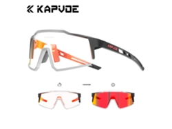 Gafas De Sol Fotocromáticas Para Ciclismo, Gafas De Sol Para Deportes Al Aire Libre Que Cambian De Color A Rojo Y Azul, Gafas Estilo Harley.