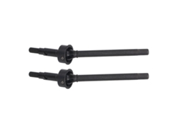Traxxas 1/18 Rc Car Cvd Steel Front Drive Shaft Trx4m Black 2pcs