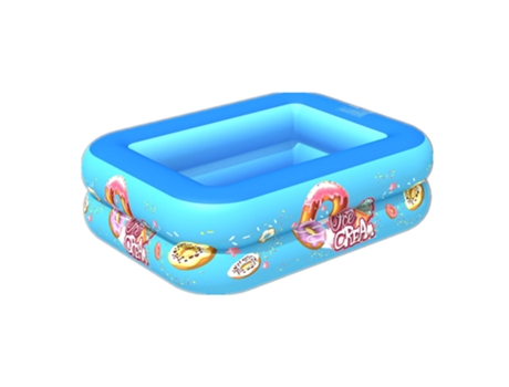 Piscina Infantil Hinchable Cuadrada CO-Phénix New-Rse-0530-Yc-40 Azul 120Cm