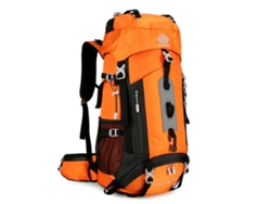 Mochila De Camping Impermeable De 60 Litros Con Funda Para La Lluvia, Ideal Para Senderismo Y Actividades Al Aire Libre.