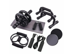 Juego De 9 Piezas De Rueda Abdominal, Conjunto Combinado Para Entrenamiento En Casa  DIGITALLAB