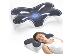 Almohada Cervical Ergonómica Para Dormir, Almohada Ortopédica Contorneada Para Dormir De Lado
