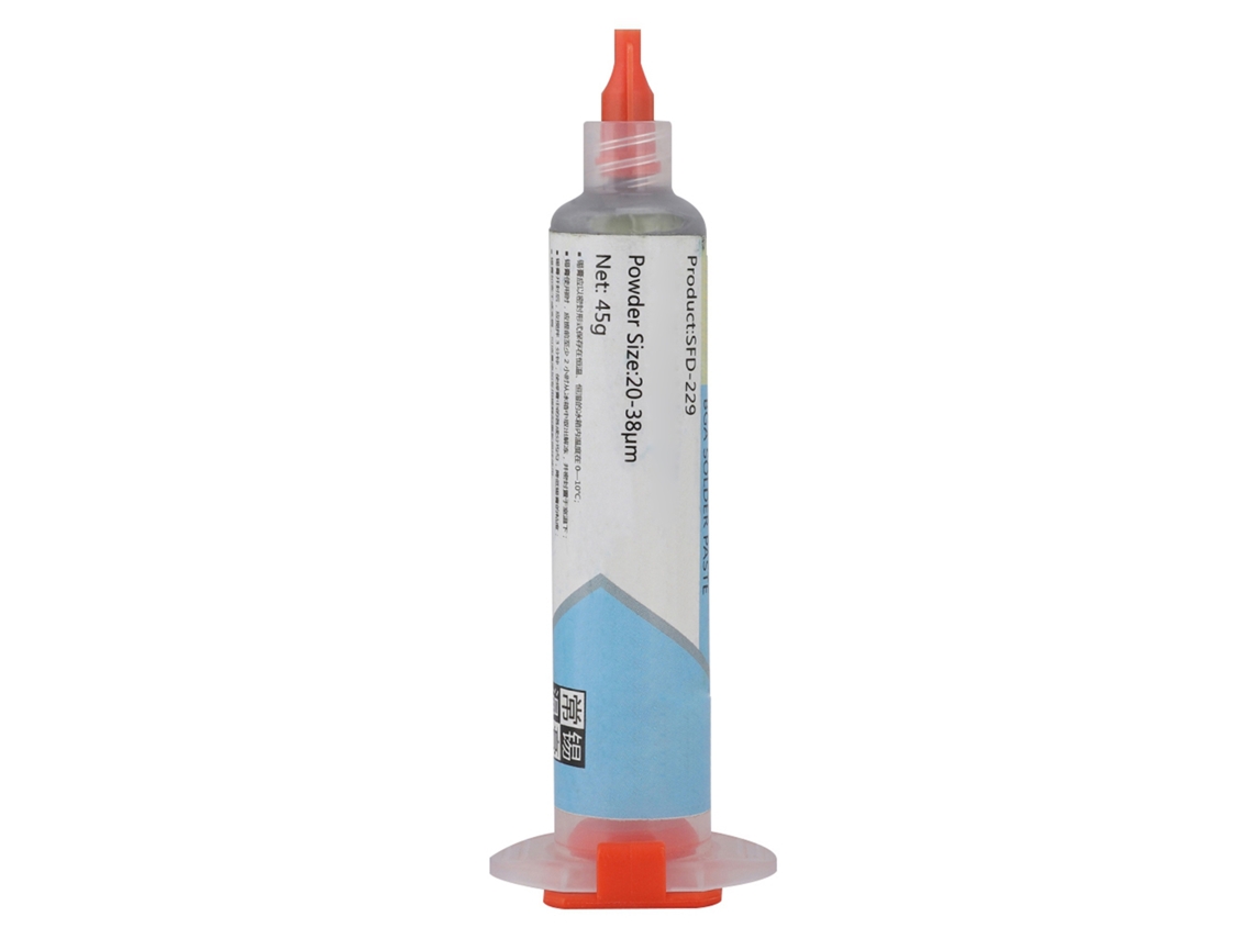 Pasta De Soldadura Para Reparación De Computadoras Móviles Pasta De Soldadura Con Plomo A Temperatura Normal 45g Sfd-229