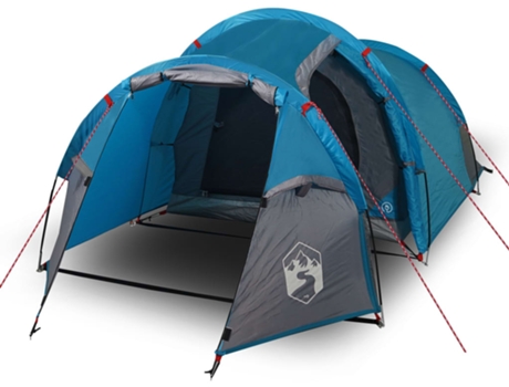 Tienda de campaña túnel para 2 personas impermeable VIDAXL azul