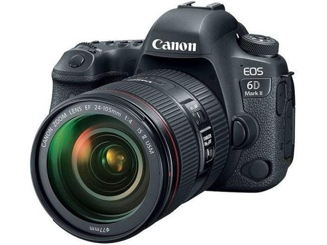 Kit Máquina Fotográfica Mirrorless CANON EOS 6D II EF 24-105MM F4L IS II USM