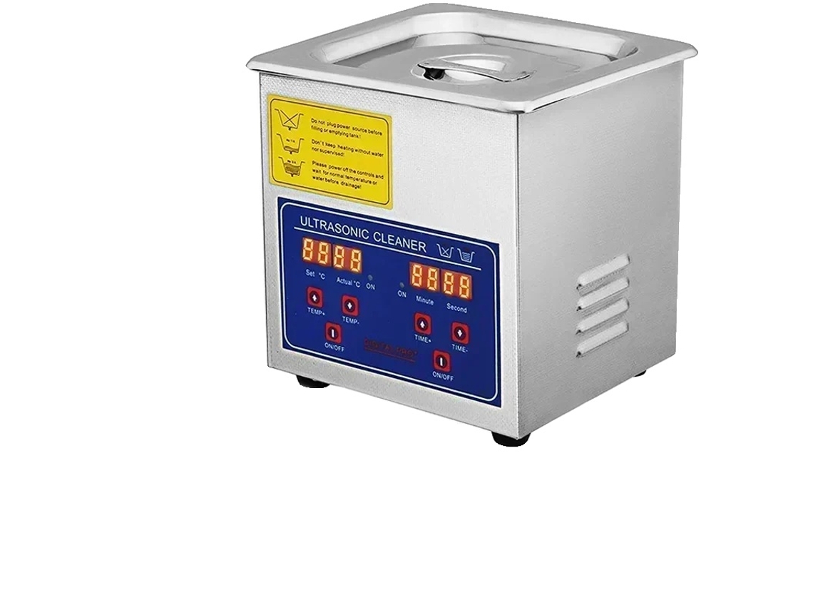 Limpieza ultrasónica, frecuencia de 40 kHz, construcción en acero inoxidable, 1,3 L JPS 0,8 A OEM
