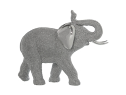 Figura Decorativa DRW (Resina - Plateado)