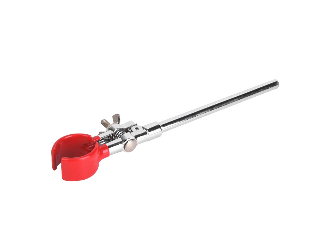 Pinza Para Botellas De Laboratorio, Herramienta De Fijación, Accesorio, Experimento, Hierro, Recubierta De Plástico, 247 Mm