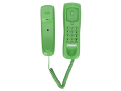 Teléfono Fijo Para Hotel Kxt628 Con Funciones De Silencio, Pausa Y Rellamada Para El Hogar, La Oficina Y El Hotel (verde)