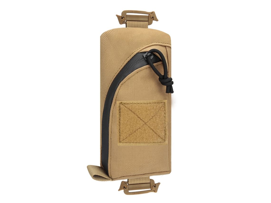 Bolsa De Supervivencia Militar De Emergencia De Tela Oxford Para Acampar Y Actividades Al Aire Libre, Suministros De Supervivencia, Color Caqui.