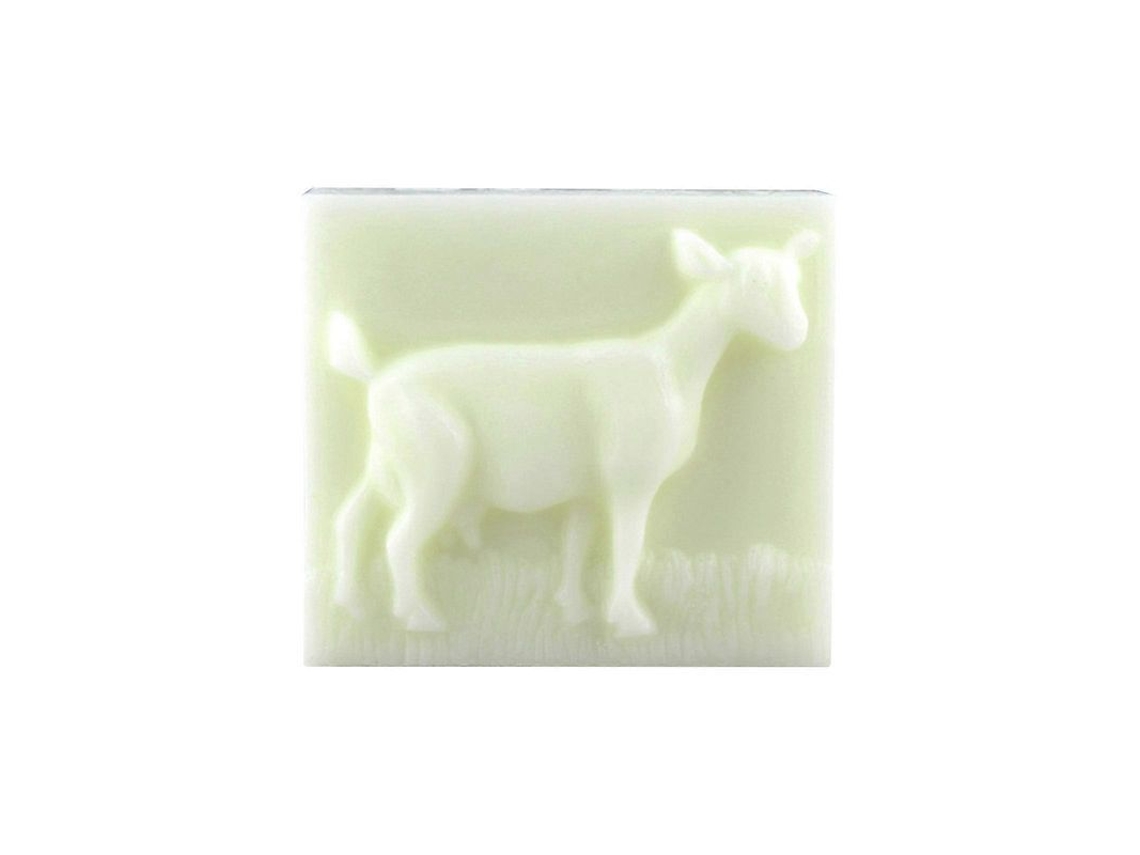 Jabón De Leche De Oveja Para Limpieza Facial Y Baño Con Proteína De Seda - Blanco