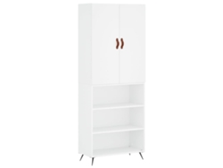 Mueble alto en madera blanca Derivados MAISON EXCLUSIVE (69,5x34x180 cm)