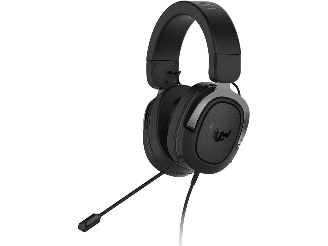 Auriculares Gaming Con Cable ASUS TUF Gaming H3 (Over Ear - Multiplataforma - Negro)
