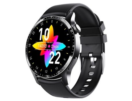 Smartwatch Pantalla completa de alta definición de 1,35 pulgadas 150 modos deportivos Negro