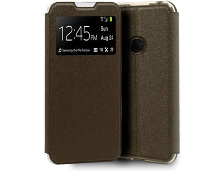 Funda para Xiaomi Redmi Note 8 COOL Flip Cover Castaño