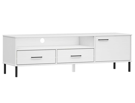 Mueble De Tv VIDAXL Blanco Madera (158x40x46.5 )