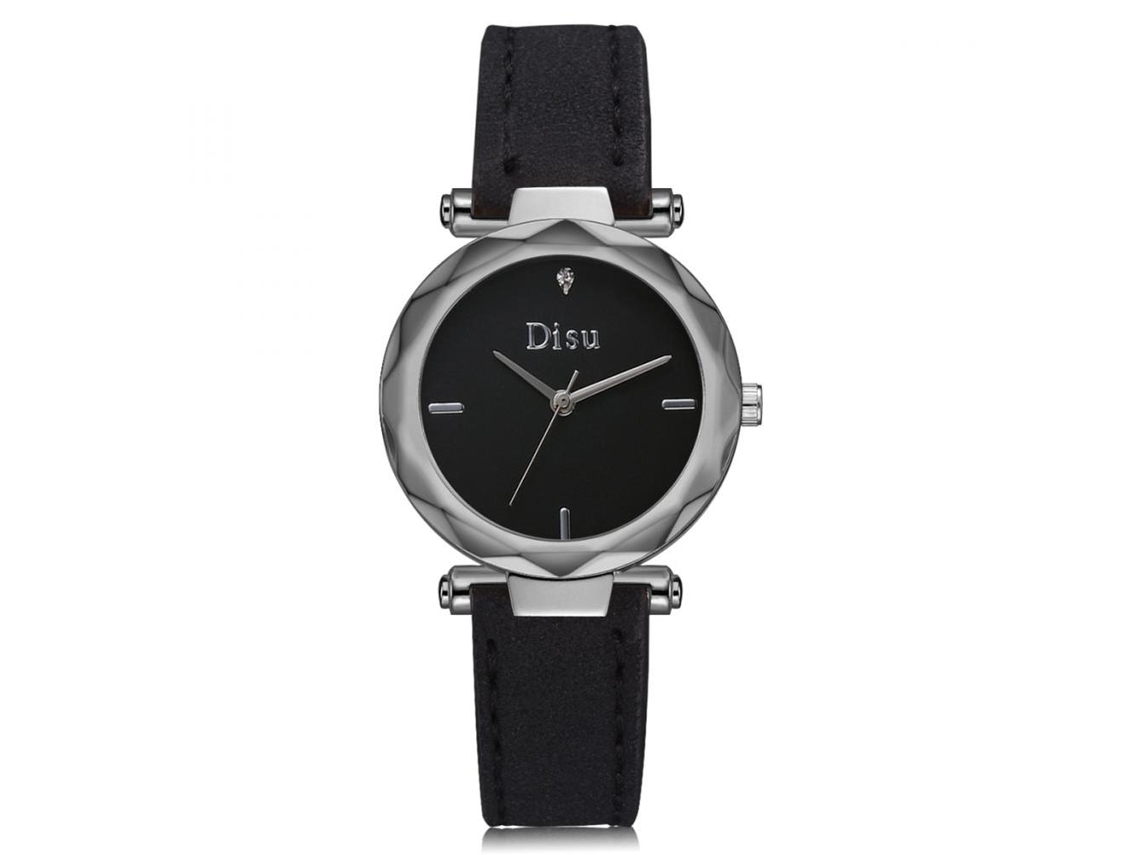 Reloj De Pulsera Gaiety Para Mujer, Estilo Sencillo, Con Correa De Pu Y Esfera Redonda (rojo).
