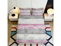 Microfibra Estampado Cama Microfibra Diseño Almohada Juego Color 200x25cm