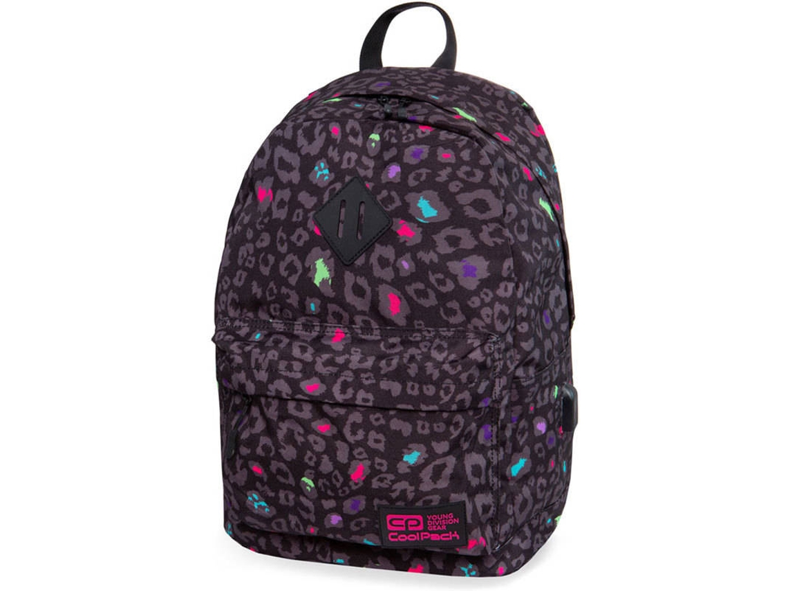 Mochila COOLPACK Cross USB Black Panther