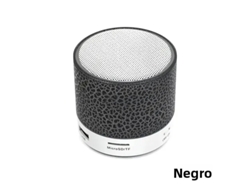 (negro) Mini Altavoz Bluetooth Altavoz Inalámbrico Led Portátil