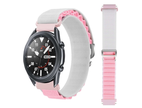 Correa Garmin Forerunner 735Xt Pulsera Loop Alpine Blanco y Rosa