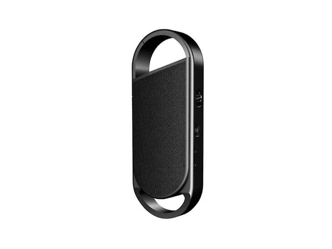 Grabadora de voz con activación por audio, operación con una sola tecla, recargable por USB, 38 horas de autonomía, 16 GB, Yizhood (negra)