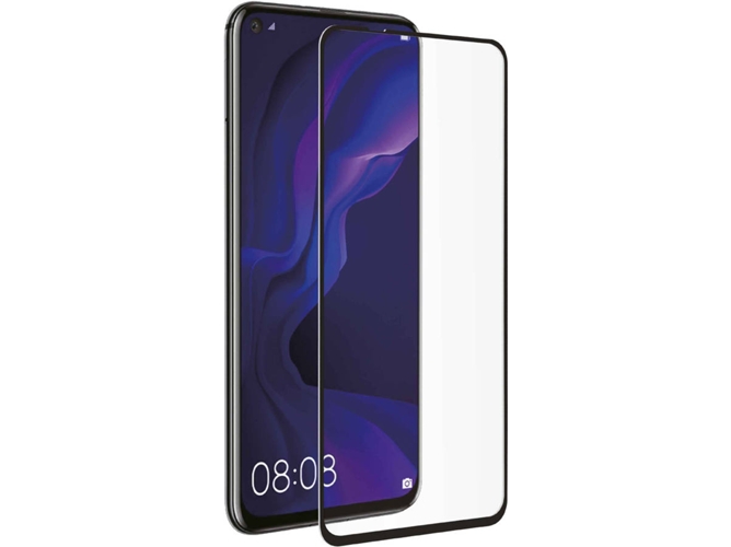 Protector de Pantalla de Cristal Templado Huawei Nova 5T MUVIT MUTPG0535 Negro