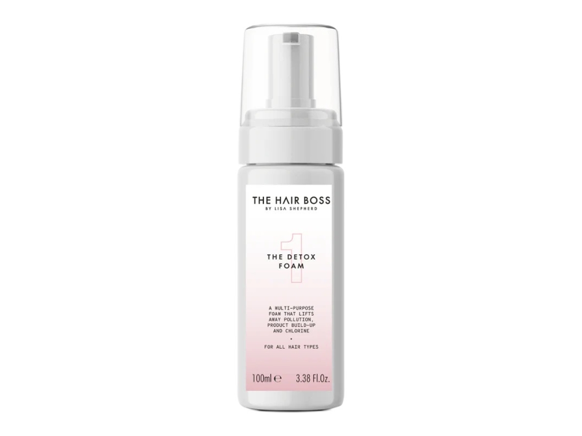 Espuma purificante desintoxicante del cabello de The Hair Boss, fórmula de revitalización de limpieza profunda de 100 ml