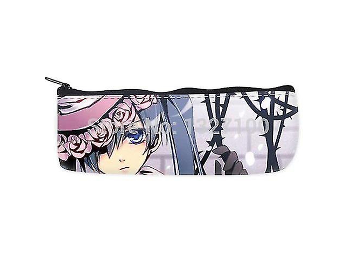 Estuche escolar Black Butler, nuevo, organizador con cremallera Chennnls