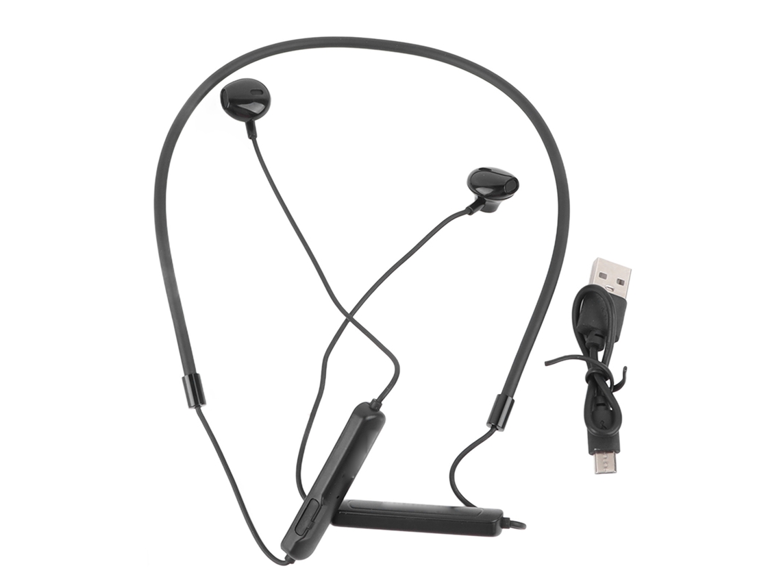 Auriculares Inalámbricos Bluetooth Con Diseño De Collar Para Música, Correr Y Deportes.
