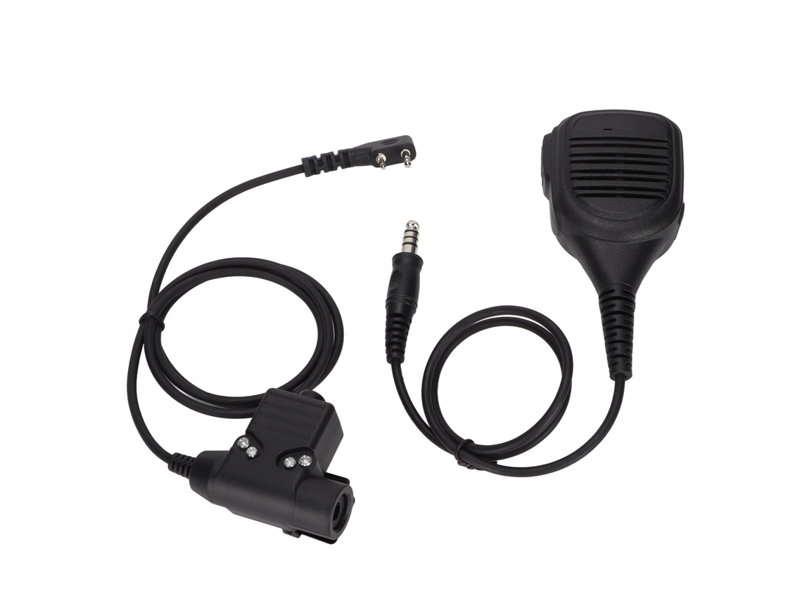 Micrófono De Mano U94 Ptt Parlante De Hombro De Radio Bidireccional Para Baofeng Uv5r Bf888s