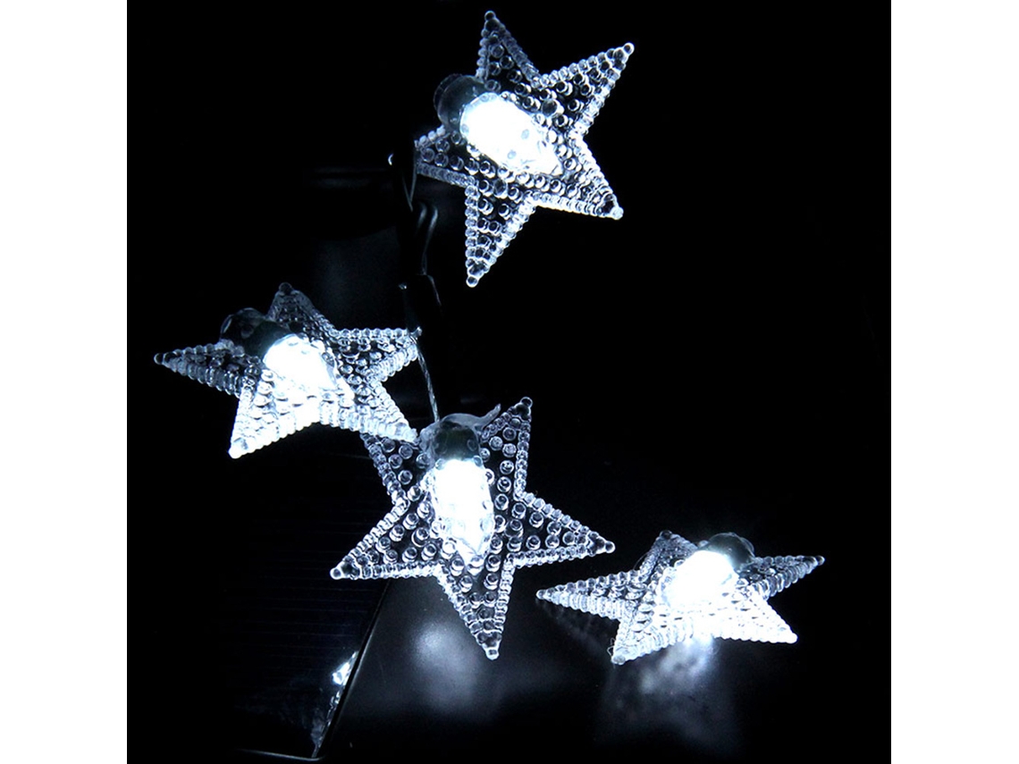 2026-luz De Hilo Mágica Solar 6.5m 30leds 8 Modos Ip44 Resistente Al Agua Para Jardín Patio Navidad Fiesta Decoración Interior Exterior