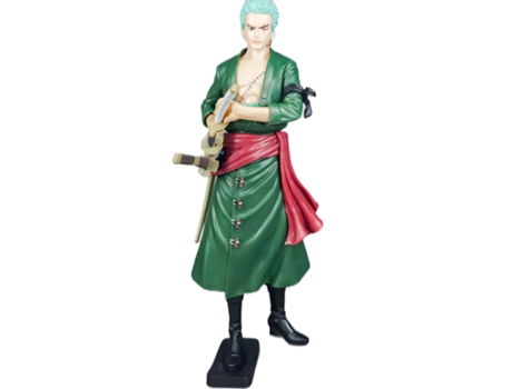 EZII Figura Anime one pease Roronoa Zoro 28 GREEN multicolor crianças presente brinquedo bonito