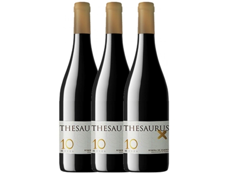 Vino THESAURUS Thesaurus X 10 Meses Tempranillo Ribera Del Duero Crianza (0.75 L - 3 unidades)
