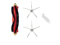 Cepillo principal y cepillo lateral compatibles con Xiaomi Roborock S6, S50, S5 Max y T6.