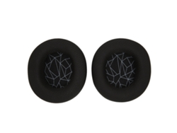 Almohadillas De Repuesto Para Auriculares Steelseries Arctis 1 3 5 7 9pro. Aislamiento De Ruido. Malla Transpirable. Color Negro Y Blanco.