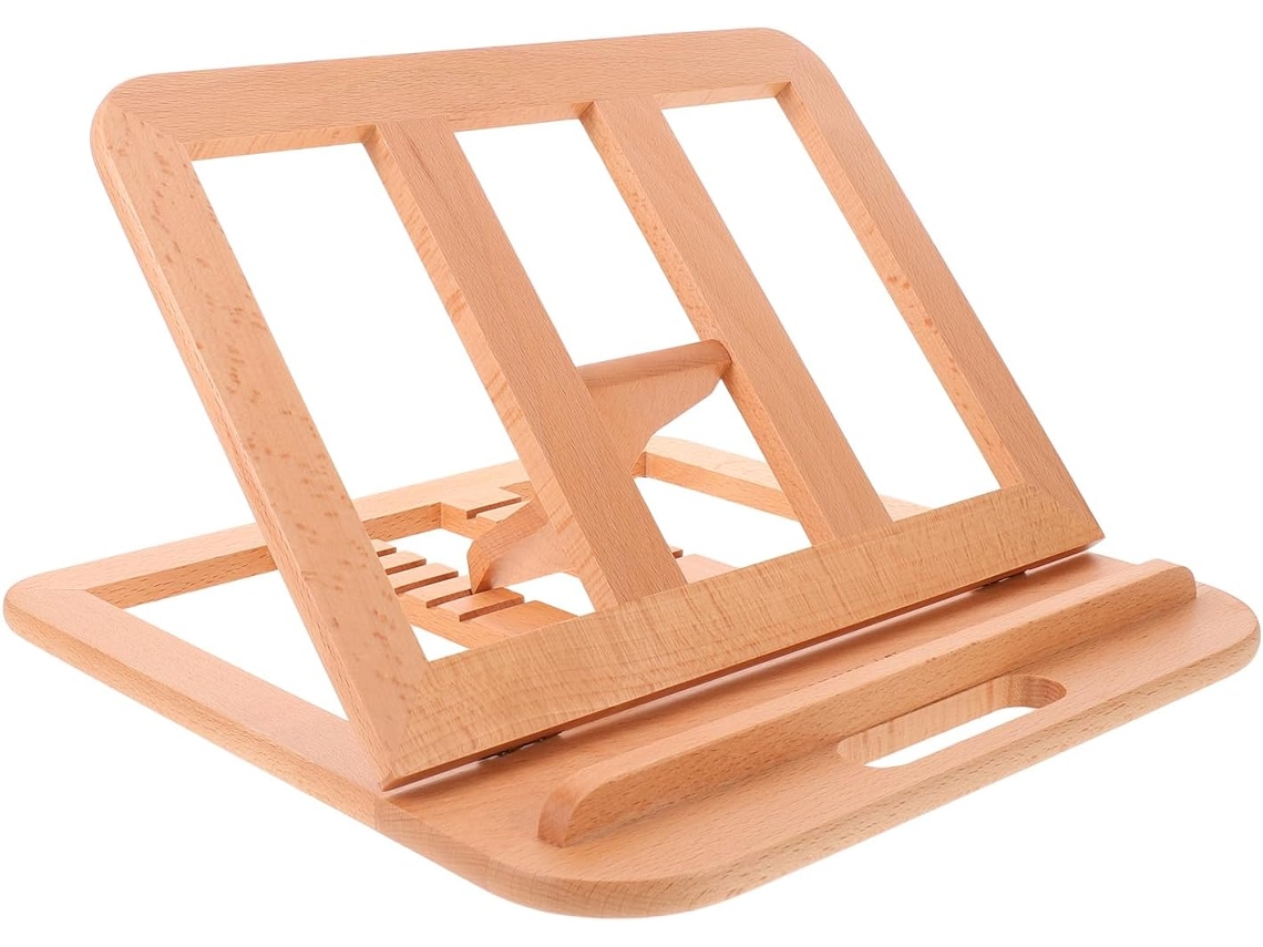 Soporte Ventilado De Madera Para Portátiles De Hasta 16 Pulgadas.