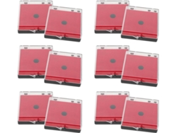 Juego De 12 Estuches Protectores Para Monedas, Organizadores Pequeños Para Monedas, Soportes De Exhibición.