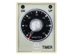 Relé Temporizador Electrónico Ajustable Ah3-3 Con Retardo De Liberación, 8 Pines, 60 Min (220 V)