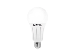 Bombilla LED estándar Matel E27 Aluminio 10w
