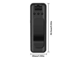 Mini Cámara Wifi De Bolsillo Con Visión Nocturna Por Infrarrojos Y Cuerpo Pequeño.