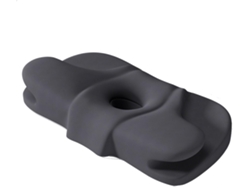 Almohada Cervical Ergonómica De Espuma Viscoelástica Transpirable Adecuada Para Aliviar El Dolor De Cuello (gris Oscuro) Cuich