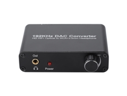 Decodificador De Audio Digital Hd 5.1 Con Convertidor Óptico/coaxial A Analógico (toslink)