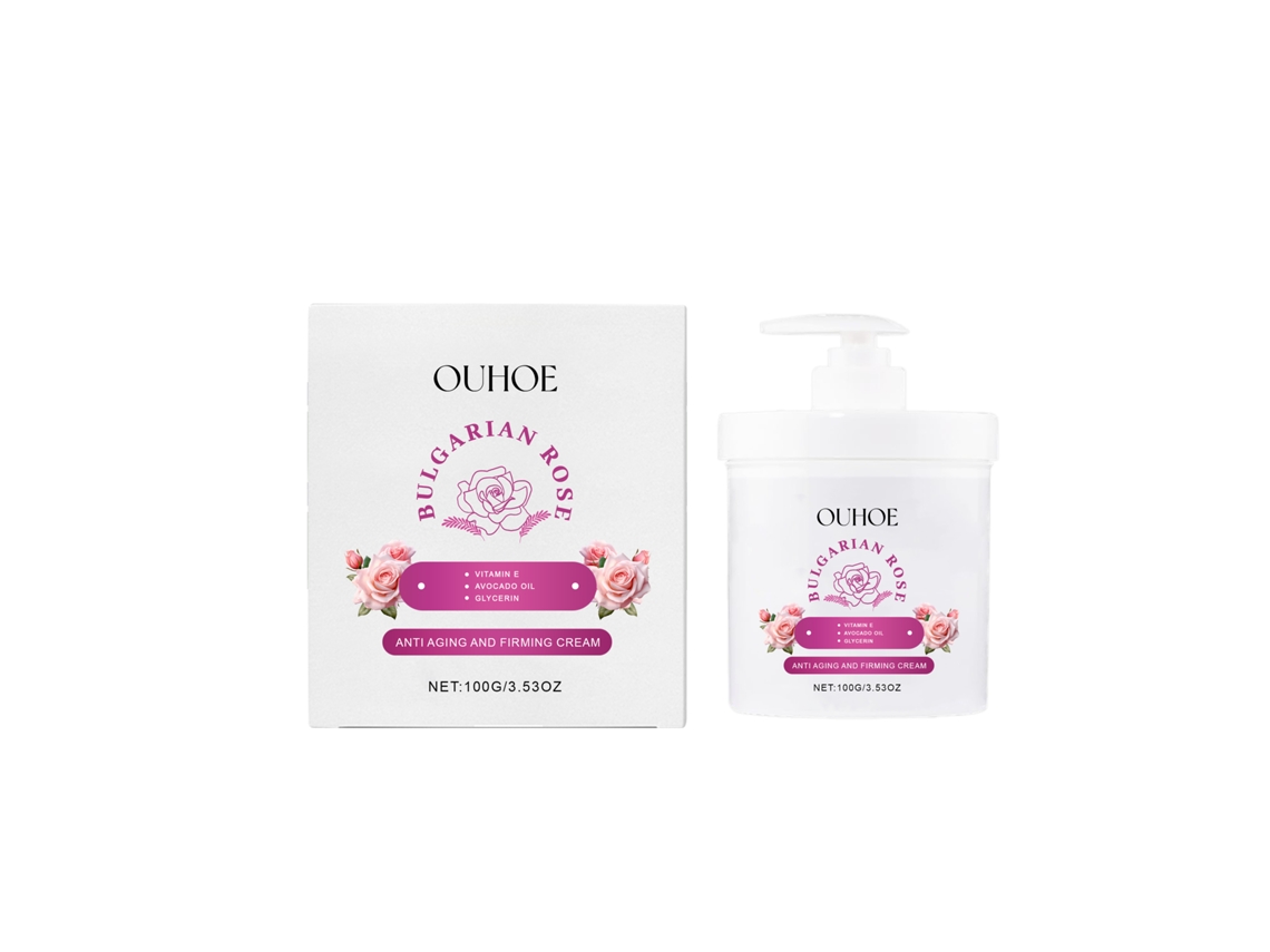 Crema reafirmante de rosas