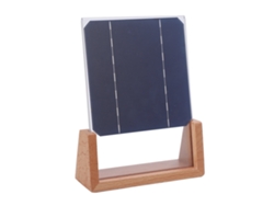 Panel solar monocristalino (decoración residencial, enseñanza científica)