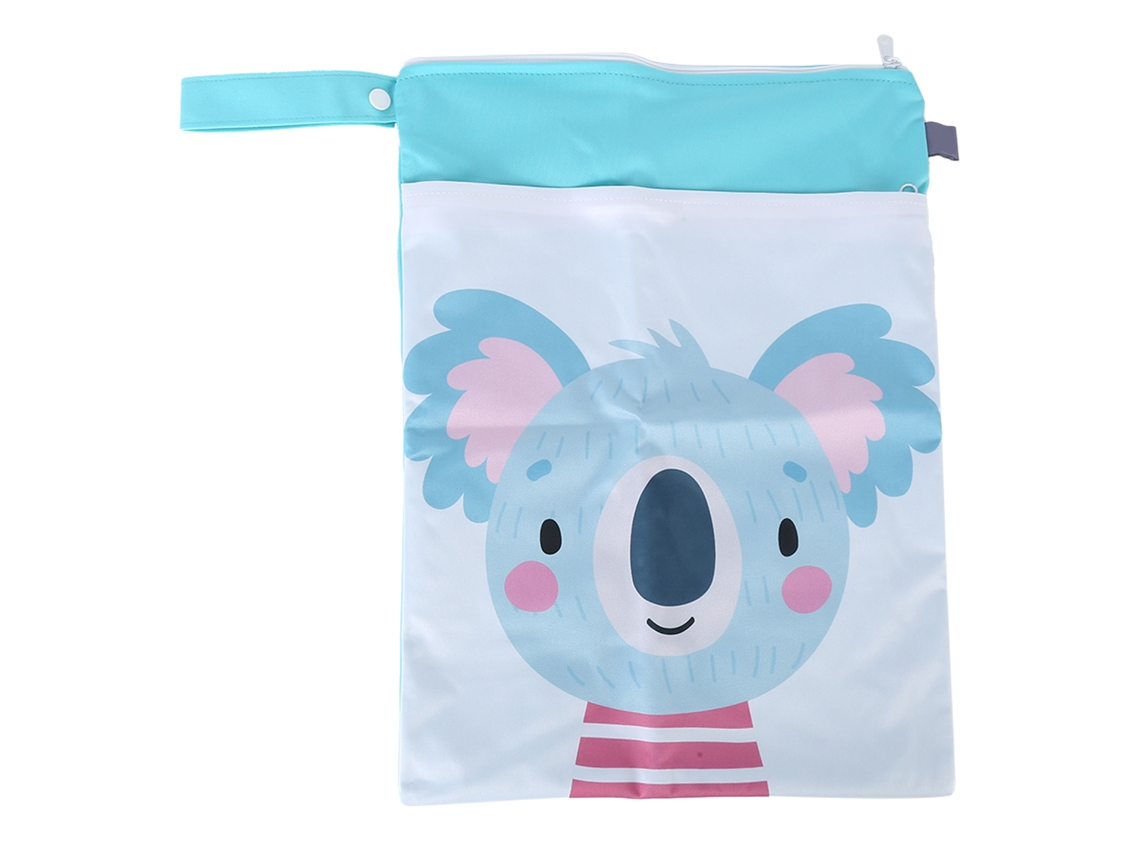 Bolsa Impermeable Reutilizable Para Pañales Mojados, Trajes De Baño Y Viajes, Tpu, 30x40cm Es006-qw62