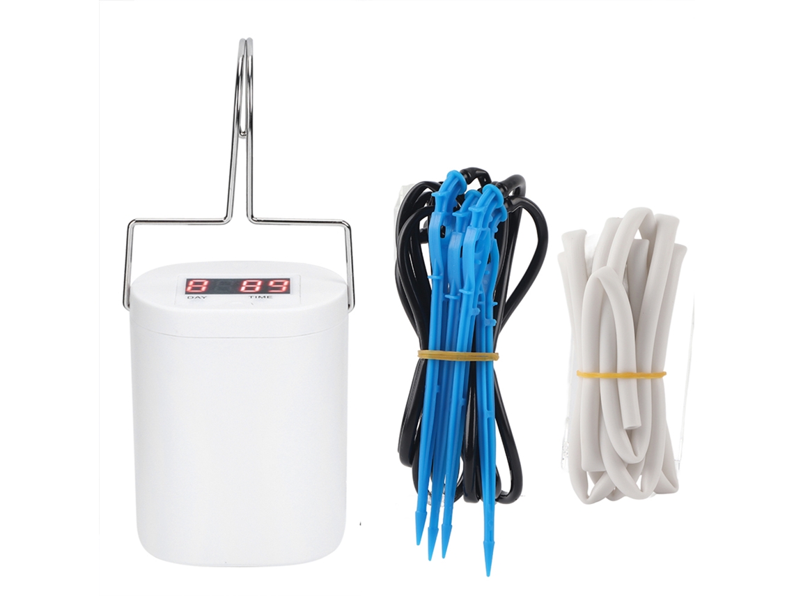 Kit De Riego Automático Por Goteo Para Plantas De Hogar Y Oficina Con Control De Temporizador.